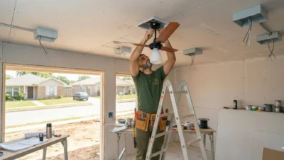 Instalação de Ventilador de Teto em Cascavel PR — Precisa de Eletricista