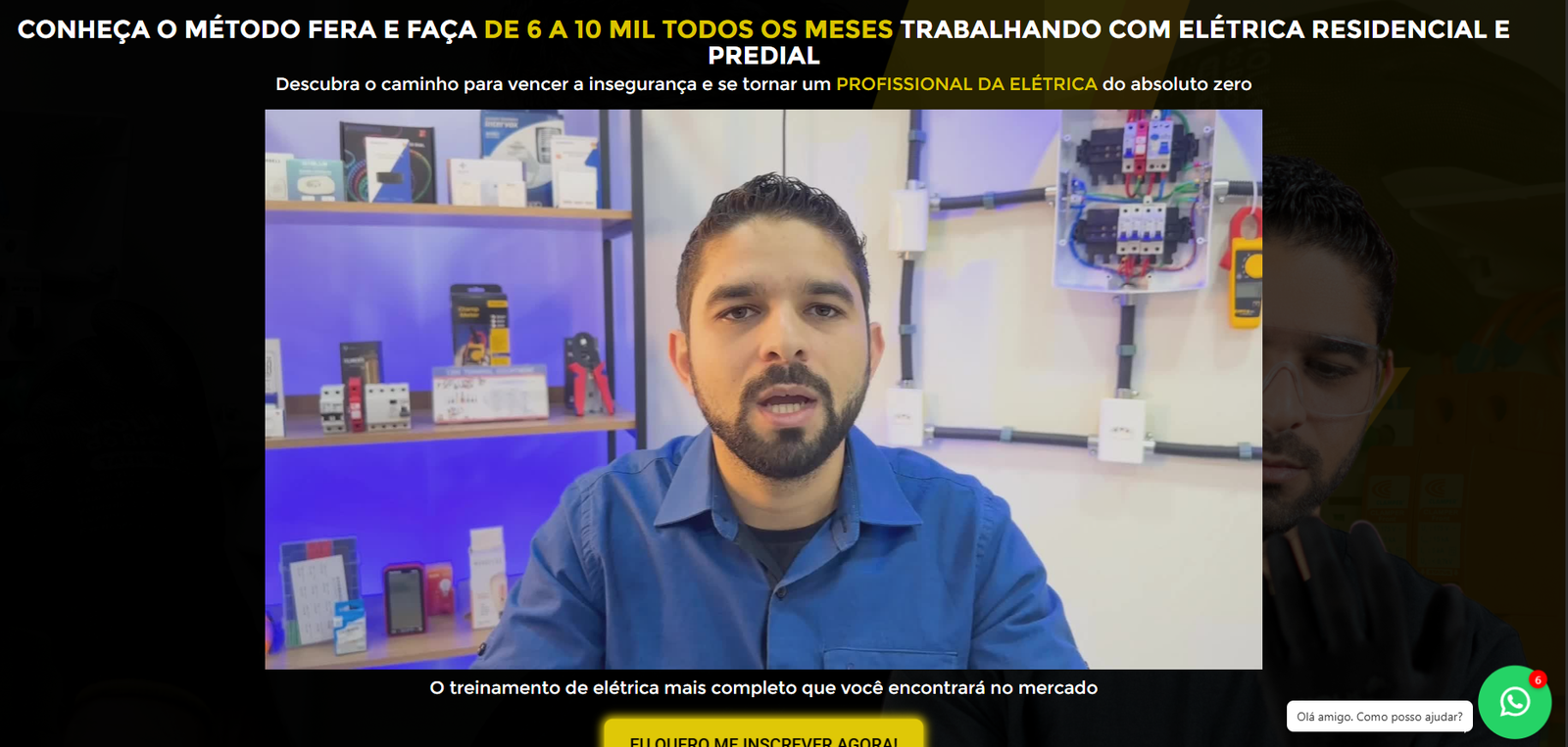 Curso de Eletricista Residencial Avançado