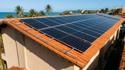 Capa do artigo sobre como financiar energia solar para propriedades rurais
