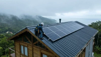 Gráfico ilustrando o financiamento de energia solar no Plano Safra 2026