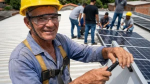 Curso de energia solar: SENAI-RN qualifica 75 jovens em 2026