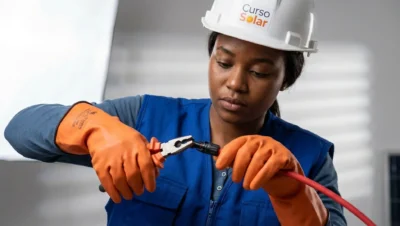 Capa do artigo sobre como financiar energia solar com projetos congelados